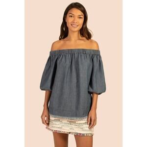 TRINA TURK Monte Sereno Off-Shoulder Blouse